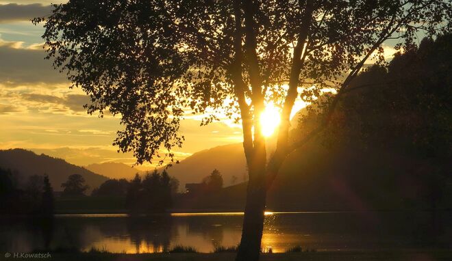 Goldener Oktoberabend