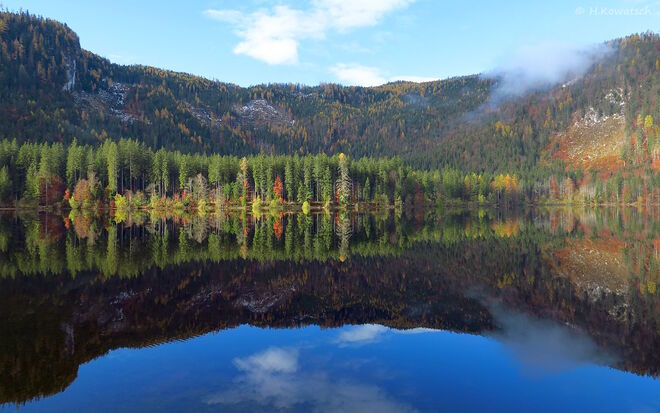 Herbststille am See