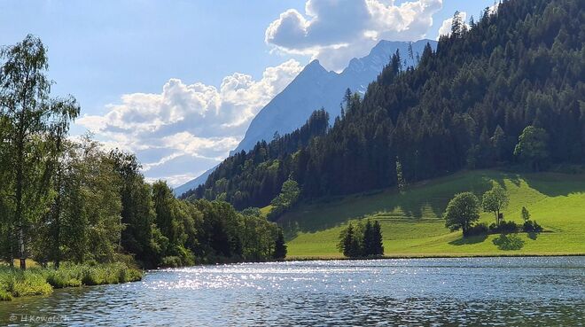 Glitzern am See