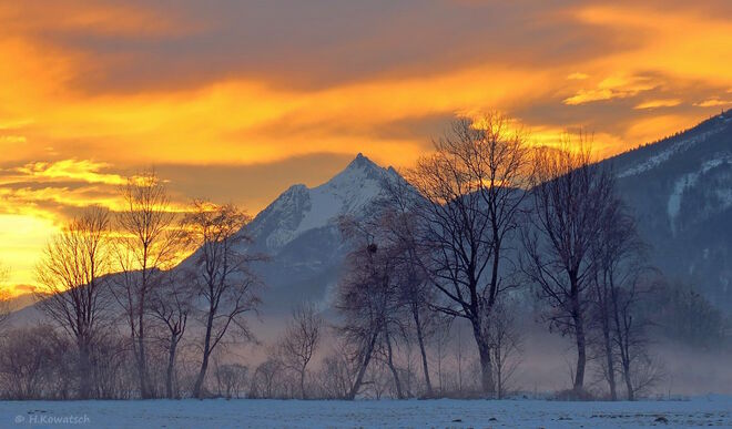 Abendstimmung am Dreikönigstag