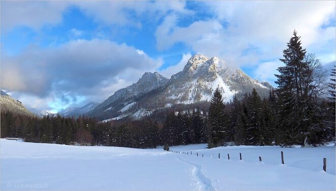 Vor dem großen Schneefall