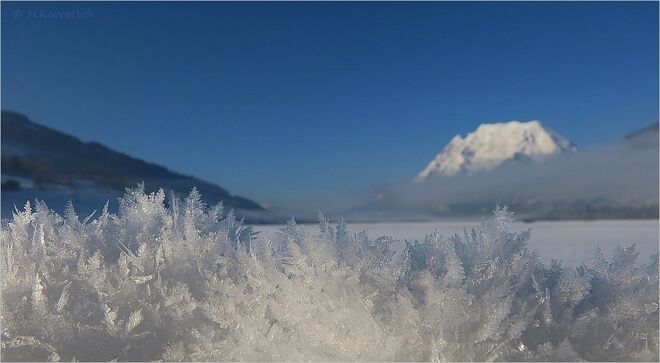 Ein klirrend kalter Wintermorgen