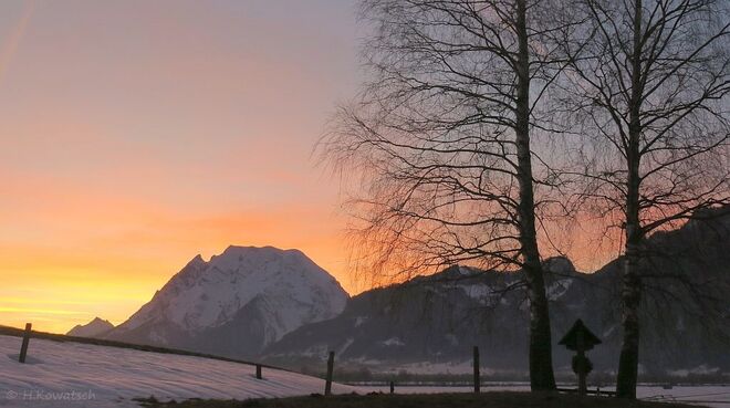 Stimmungsvoller Winterabend