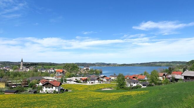 Schöner Seeblick
