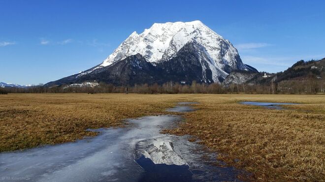 Der Winter zieht sich auf die Berge zurück