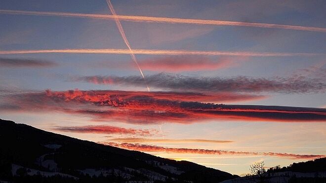 Wolkenstimmung am Abend