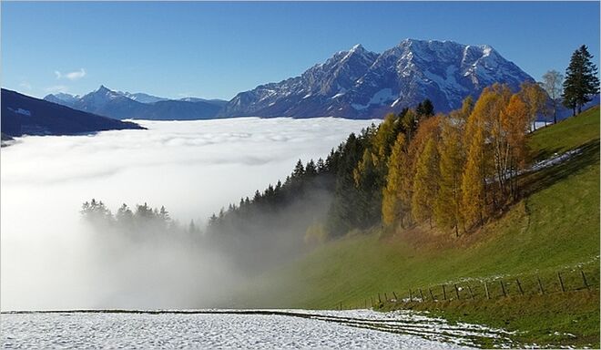 Über dem Nebelmeer