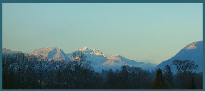 . . . ein heller Wintertagmorgen . . .