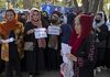 Afghaninnen protestieren weiter für ihr Recht auf Bildung