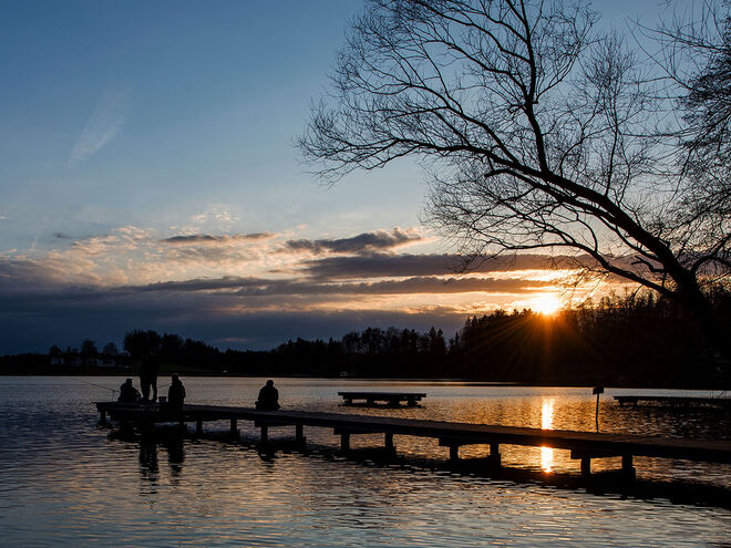 Abends am Ibmersee