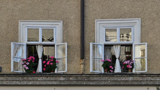 Schmucke Altstadtfenster