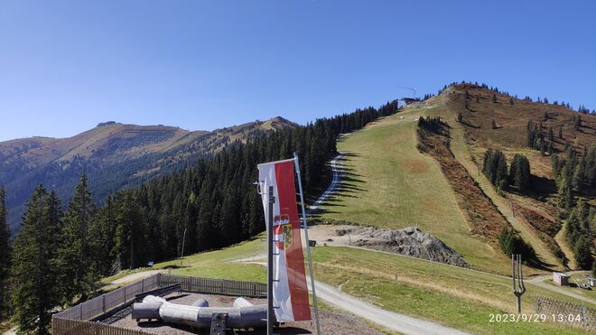 Blick von der Schmiedhofalm zum Salersbachköpfl