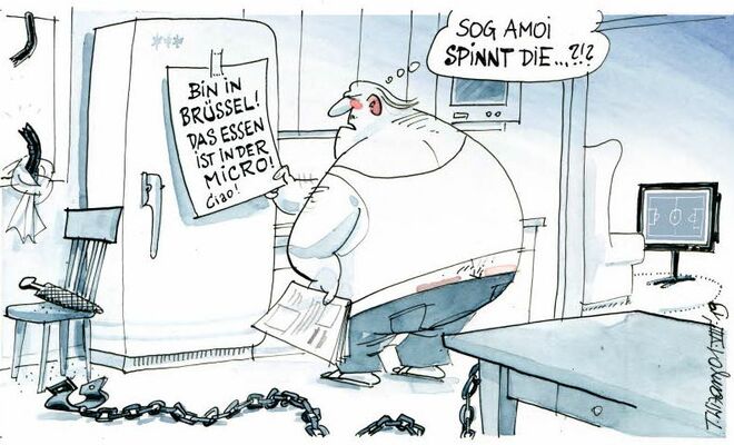 Der europäische Mann . . .