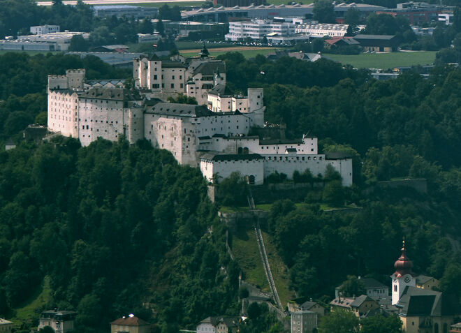 Festung aus ungewohnter Perspektive