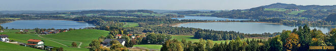 3 Seen - Panorama Blick