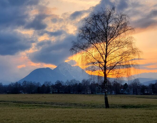 Sonnenuntergangstimmung