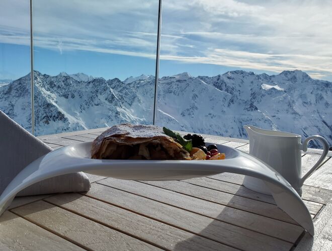 Kulinarische Erlebnis auf 3048 Meter Höhe