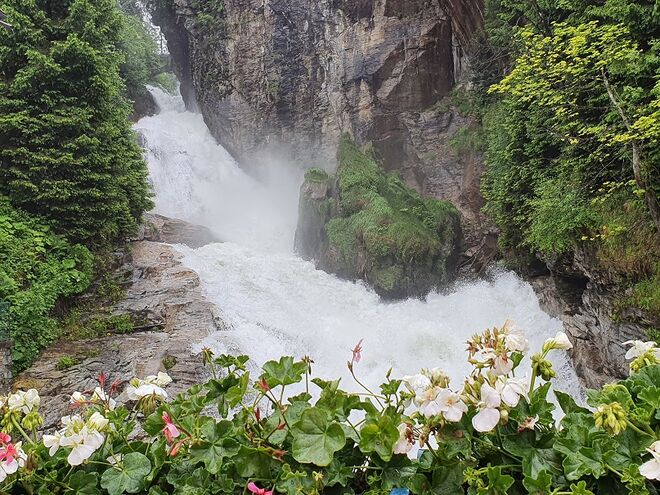 Viel Wasser bei Regen
