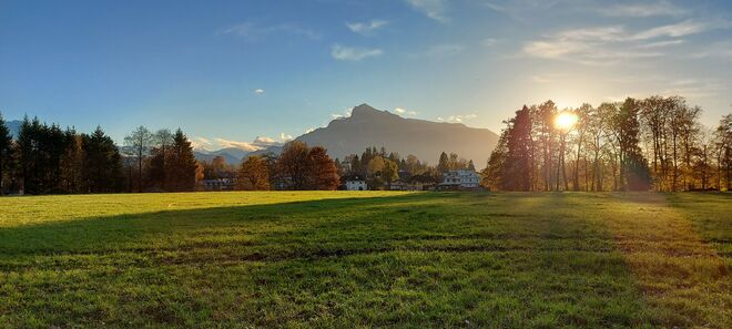 Letzte Sonnenstrahlen...