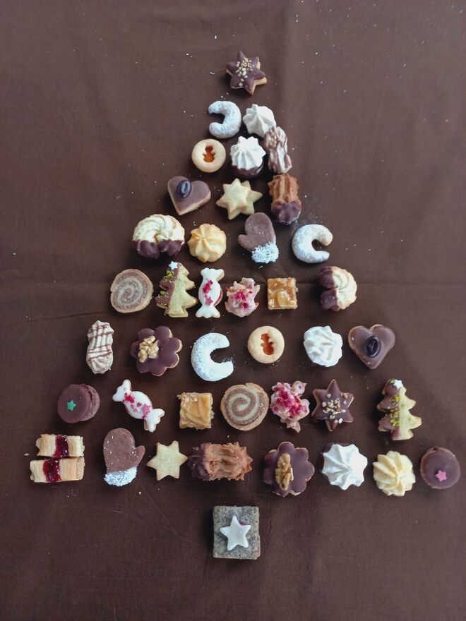 In der Weihnachtsbäckerei....