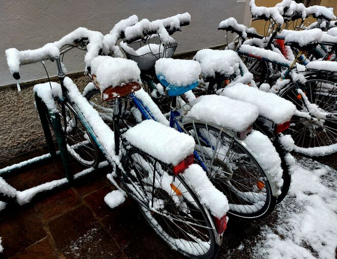 Bereit zum Winterradeln!