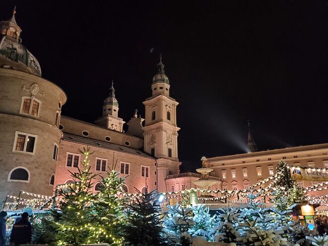 In Weihnachtlicher Atmosphäre