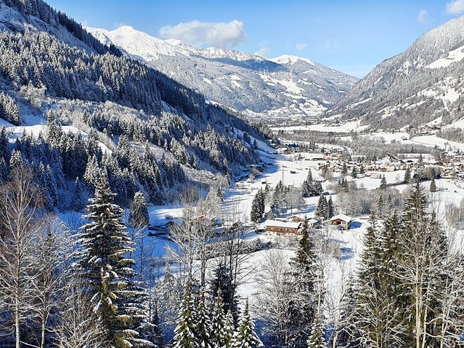 Winterliches Gasteinertal