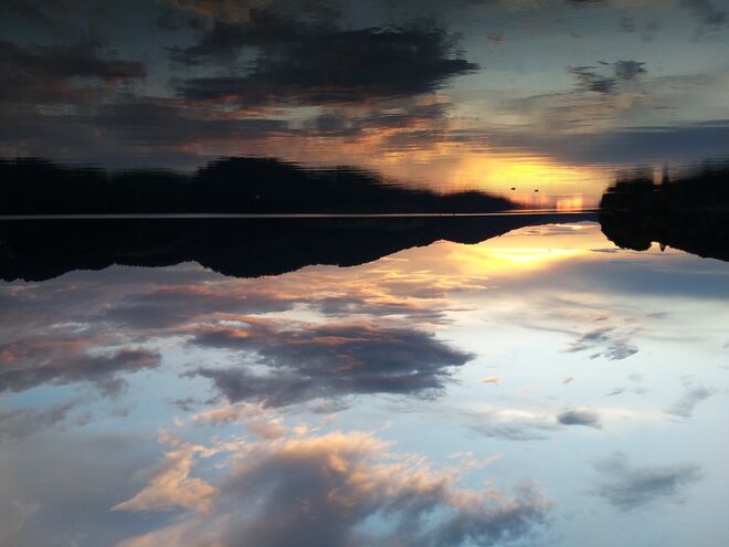 Abend am Fuschlsee