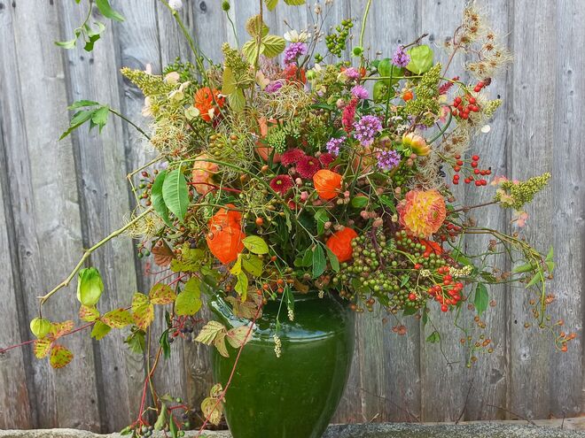 Ein Blumenstrauß für euch,.....
