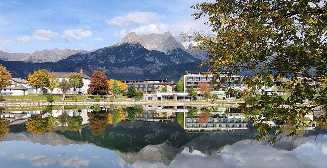 Spiegelung am See