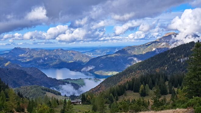 Herbst über dem Wolfgangsee