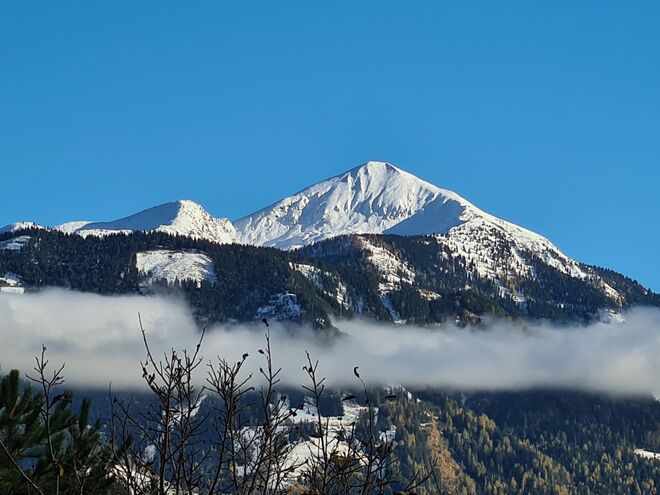 Neuschnee am Gumpeneck