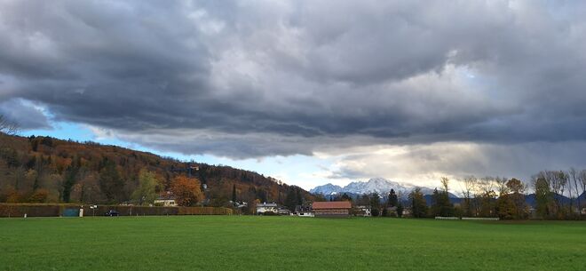 Düstere Wolkenstimmung