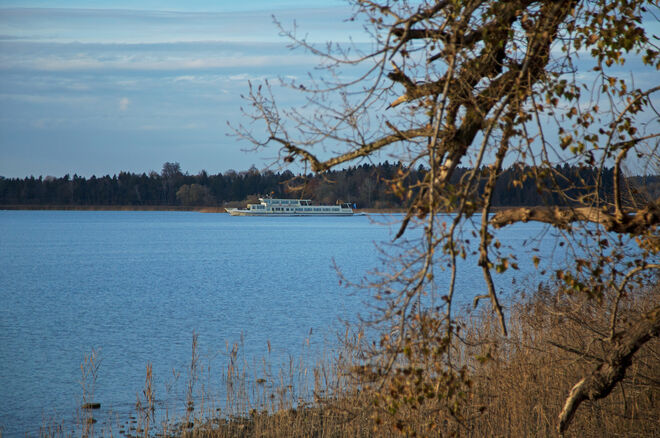 M/S Josef auf der Fahrt von der Herreninsel nach Prien