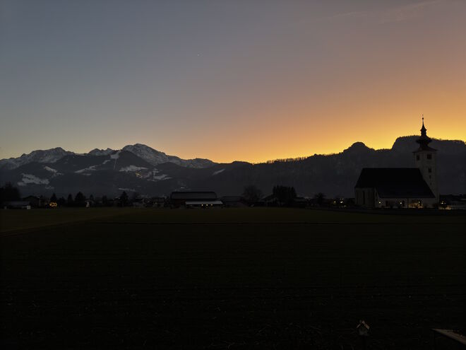 Der goldenen Stunde letzter Moment....