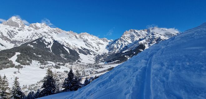 Blick auf Hinterthal