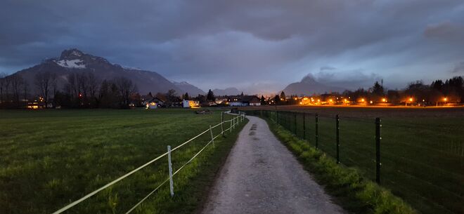 Abendspaziergang bei "lauem Lüftchen"
