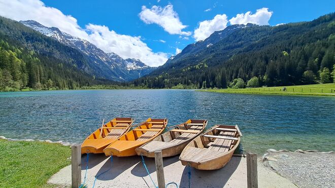 Boote am Jägersee