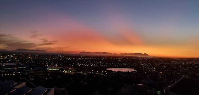 Atemberaubender Sonnenuntergang