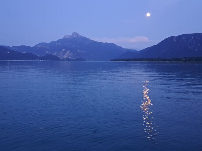 Abendstimmung am Mondsee