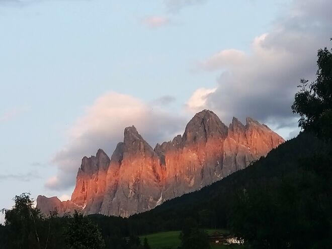 Streifen der Abendsonne