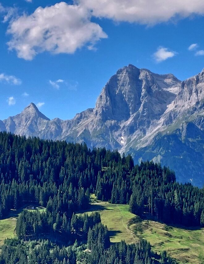 Die zwei Höchsten im Meer aus Stein