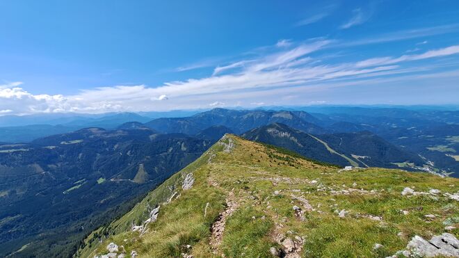 Weiter Blick vom Ötscher