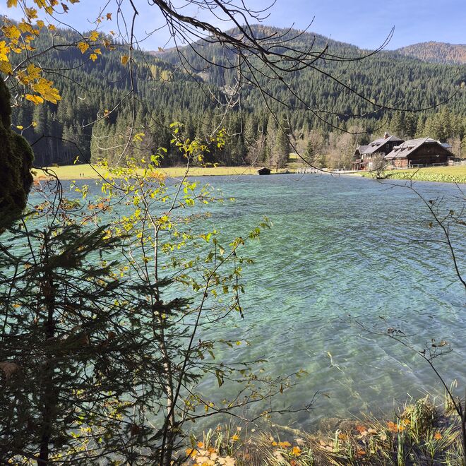 Herbstlichen Jägersee