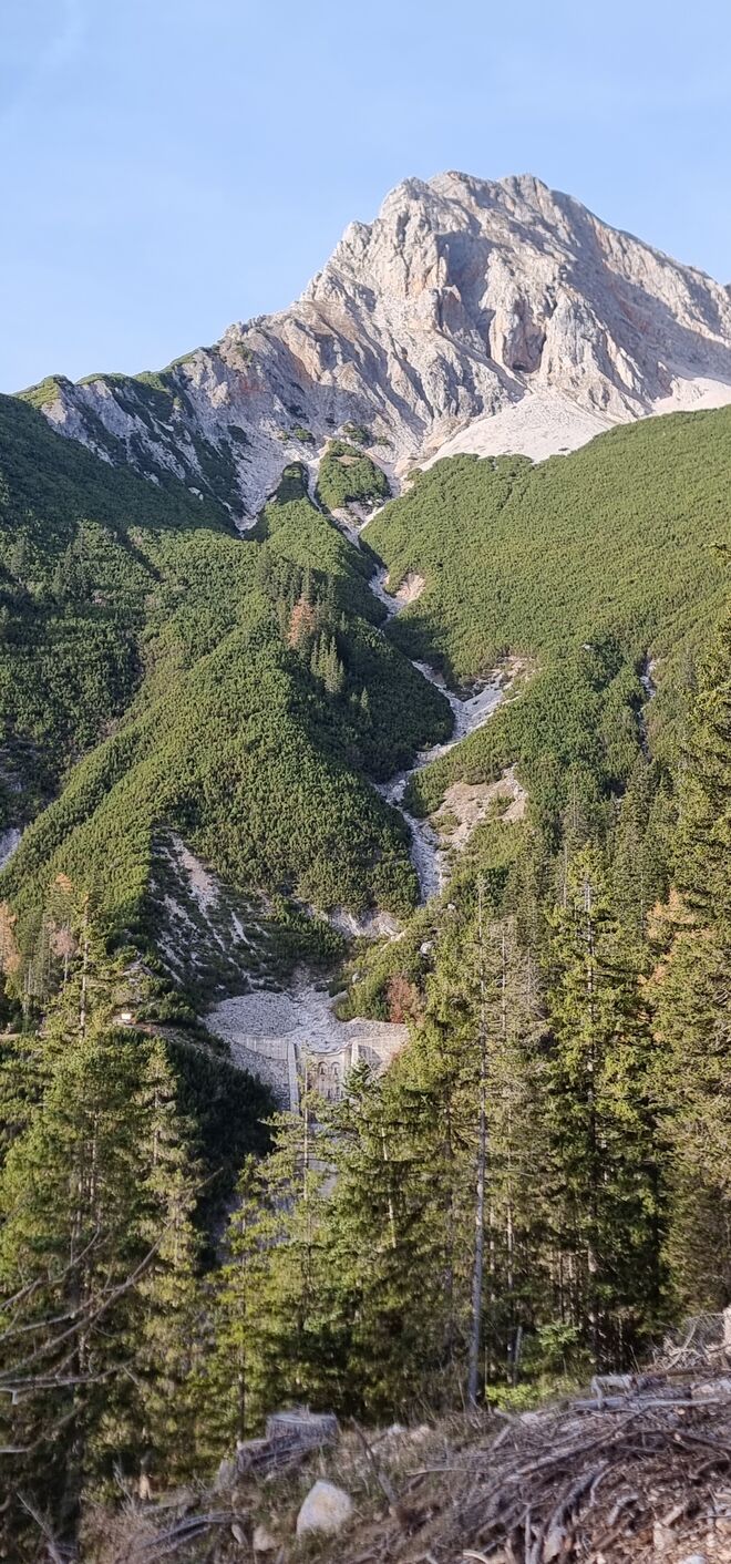 Blick zur Heidensperre
