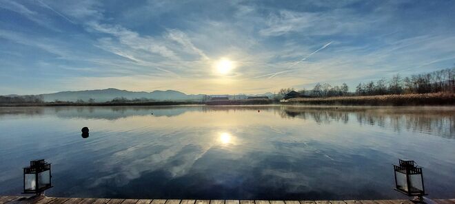 Advent am Wallersee