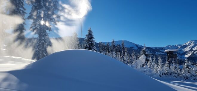 "Berge von Schnee"
