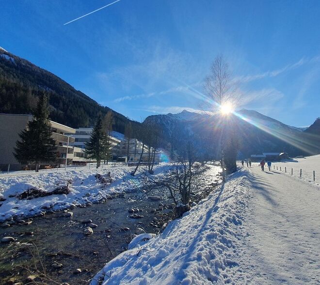 Kurz vor Sonnenuntergang