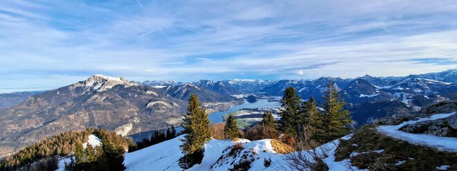 Föhn über dem Wolfgangsee