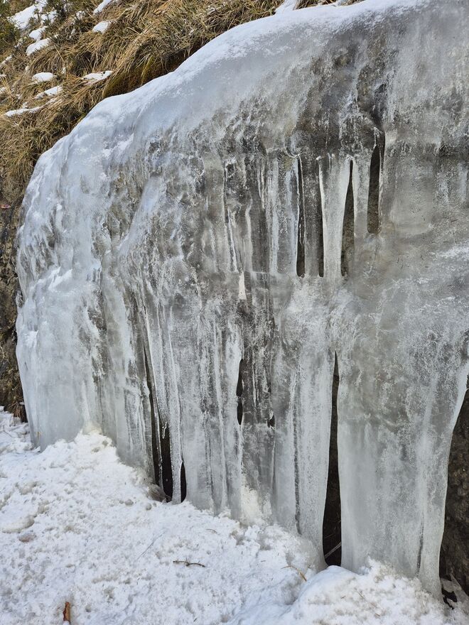 Letzte Eisreste..